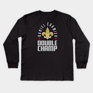 Daniel Cormier DC Double Champ Kids Long Sleeve T-Shirt